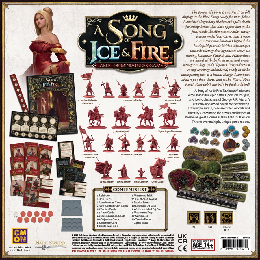 SIF: LANNISTER STARTER SET