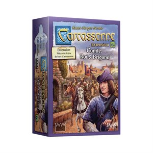 CARCASSONNE: EXT #6 - COMTE, ROI ET BRIGANDS