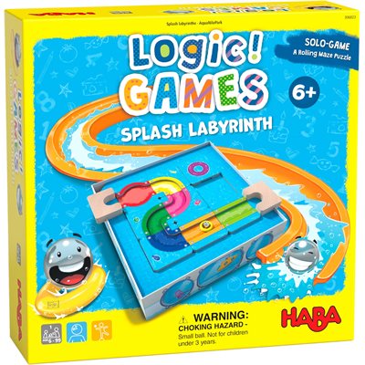 LOGIC! GAMES - SPLASH LABYRINTH (ML)(NO AMAZON SALES)