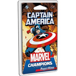 MARVEL CHAMPIONS JCE: CAPTAIN AMERICA - PAQUET HÉROS (FR)