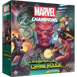 MARVEL CHAMPIONS JCE: L'AVÈNEMENT DE CRÂNE ROUGE - PAQUET EXTENSION (FR)