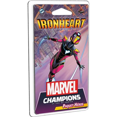 MARVEL CHAMPIONS JCE: IRONHEART - PAQUET HÉROS (FR)