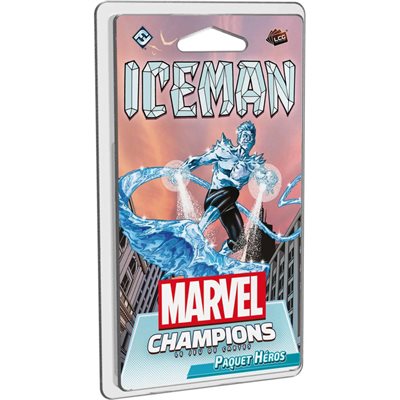 MARVEL CHAMPIONS JCE: ICEMAN - PAQUET HÉROS (FR)