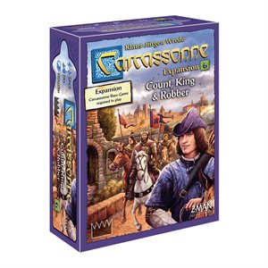 CARCASSONNE: EXP #6 - COUNT, KING & ROBBER